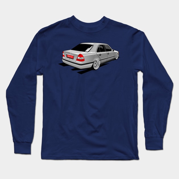 Mercedes Benz Long Sleeve T-Shirt by small alley co